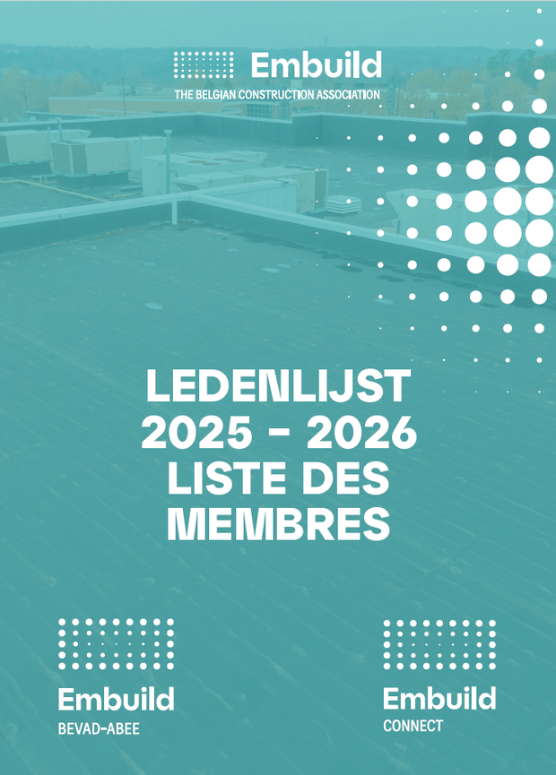 Cover Ledenlijst BEVAD 2025-2026